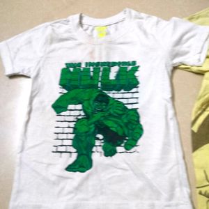 Combo Of 5 T Shirts - For Boy Kid 3-4 Years