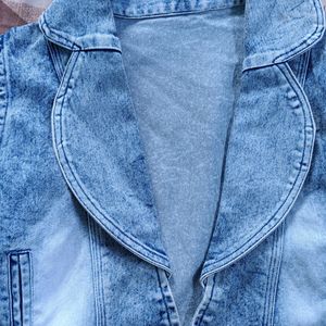 Sleeveless Denim Jacket