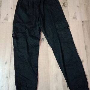 Black Jogger With Pocket