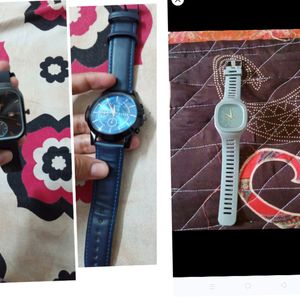 Trendy Watch In Combo