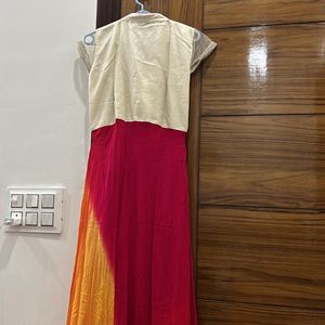 Selling an Elegant Multi Color Kurti In Chiffon