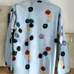 Sky Blue Shirt For Women