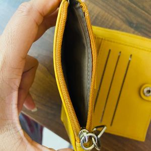 Yellow Baggit Wallet