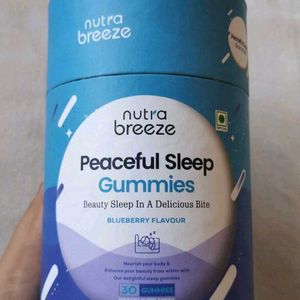 Nutia Breeze Peaceful Sleep Gummies