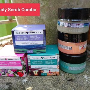 3 Pcs Body Scrub (New)