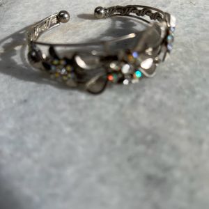 Silver Flower Bracelet