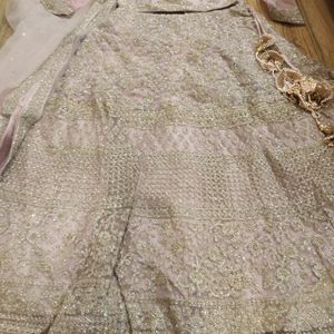 Pastel pink Designer Lehnga