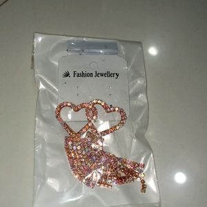 Heart Shaped Multi Colour Earings