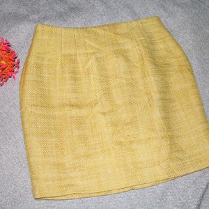 Yellow Mini Skirt