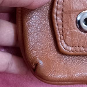 Leather Mobile Pouch For Men