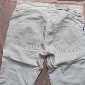 Men's White Jeans