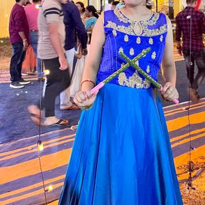 Beautiful Blue Ethnic Gown