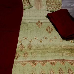 M Size Kurti Set With Duptta