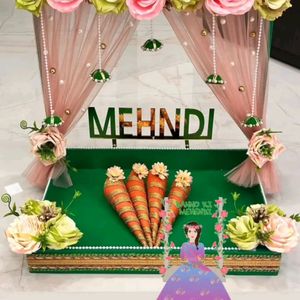 Haldi Platter, Mehndi Platter, Engagement Platter