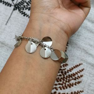 Trending Y2k Silver Bohemian Bracelet.