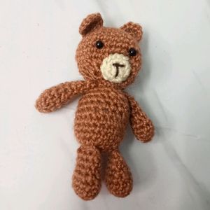 Brown Crochet Teddy