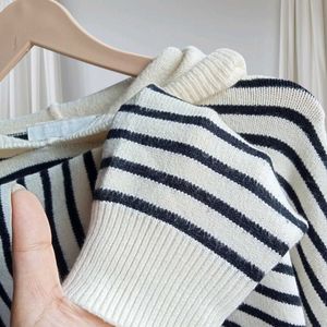 Striped Hooded Sweater