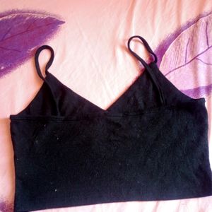 Black Crop Top