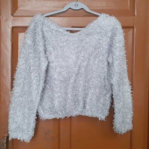 Korean furr Sweater Top