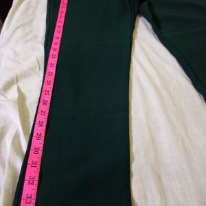 Green Formal Pant For Women