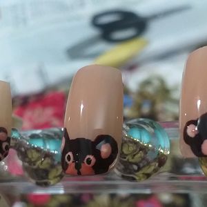 Press On Nails(Peek-a-Boo🐻)