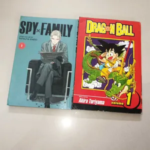 Dragon Ball Z And Spy Family Manga Comics