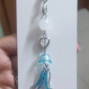 Blue Jelly Fish Phone Charms