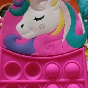 Unicorn Pop it Pencil Case