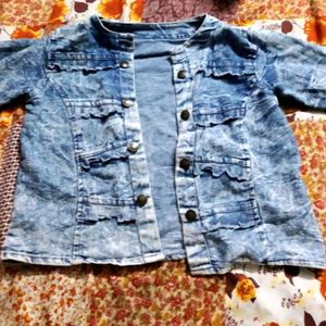 Denim Short Jacket