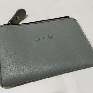 Miniso Grey Wallet