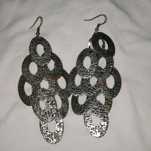 Oxidized Earrings Hanging