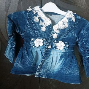 1 Year Girl Denim Dress