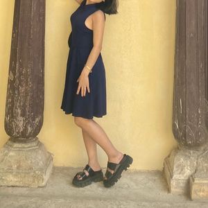 Navy Blue Dress From Chemistry