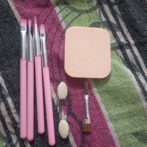 Makeup Kit And Brushes