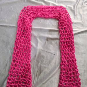 Crochet Arm Warmers Handmade Pink