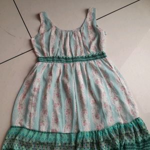 Sea Green Summer Dress