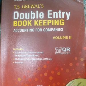 Ts Grewal Double Entry Book Keeping Volume II