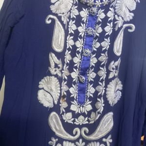 It's A Kurti Georgette With Lining N Beautiful Wk