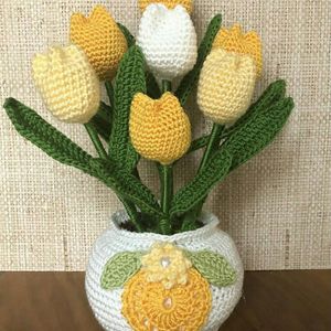 Crochet Pots