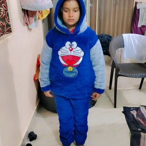 Doraemon Co Ord Set For Winter