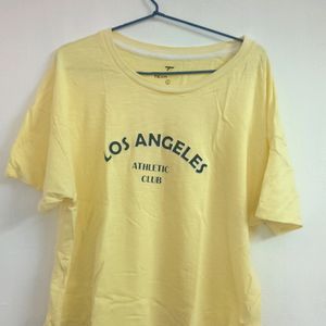 Team Spirit Yellow Los Angeles Tshirt