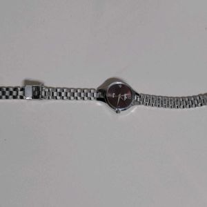 Silver Wrist Watch