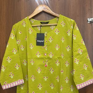 Cotton Blend Kurta For Women