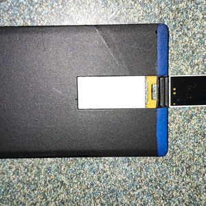 Credit Card Pen Drive In Black Addition