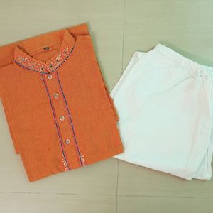 Pure Cotton Kurtaset (Men)