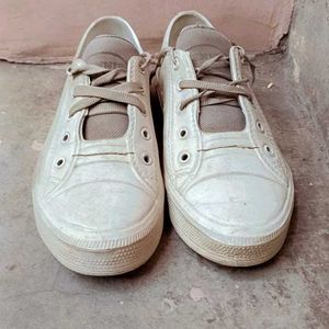 White Unisex Sneakers