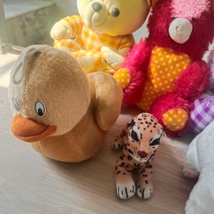 Combo Of 7 Soft Toys For Kids