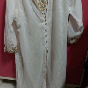 White Jacket Kurti Of XXL Size