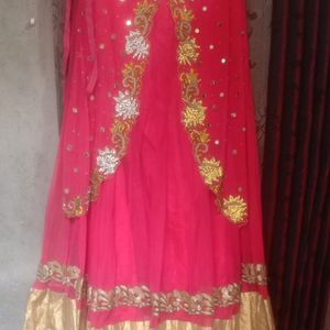 Punch Pink Lehnga Choli