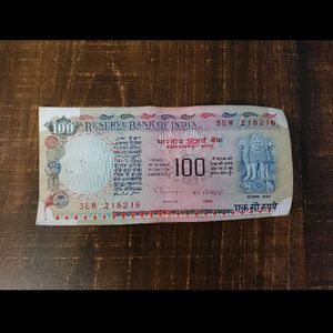 1992 to 1997 100Rs C Rangarajan Note